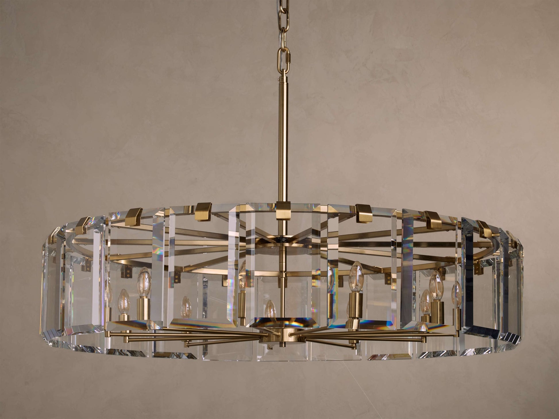 Amaya Crystal Luxe Round Chandelier