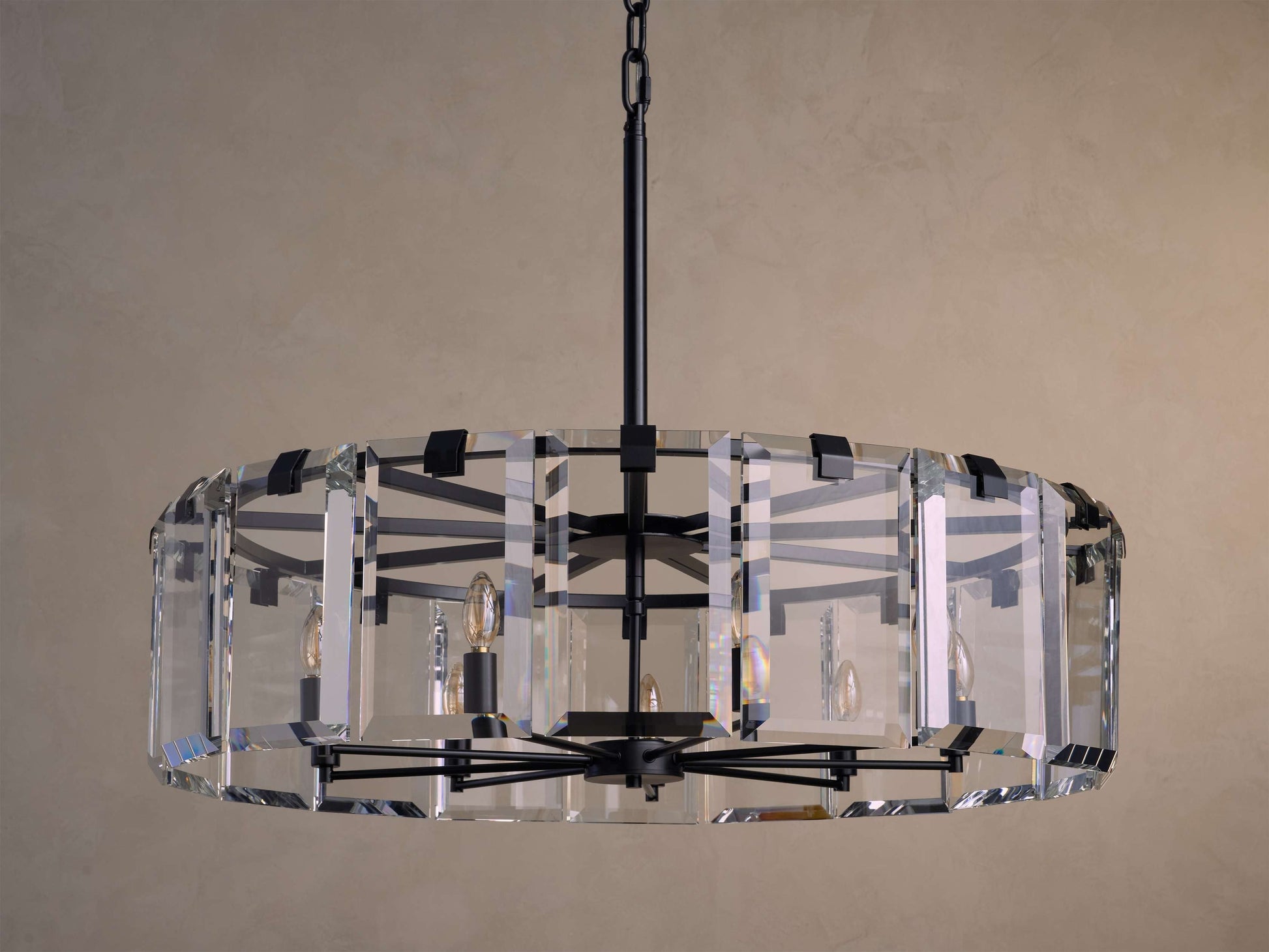 Amaya Crystal Luxe Round Chandelier