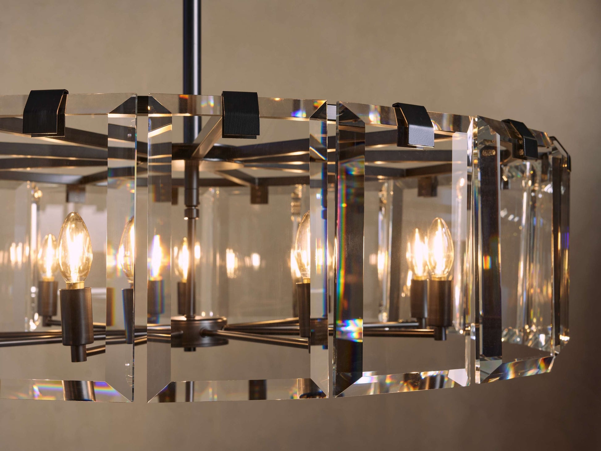 Amaya Crystal Luxe Round Chandelier
