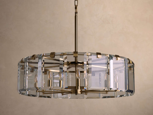 Amaya Crystal Luxe Round Chandelier