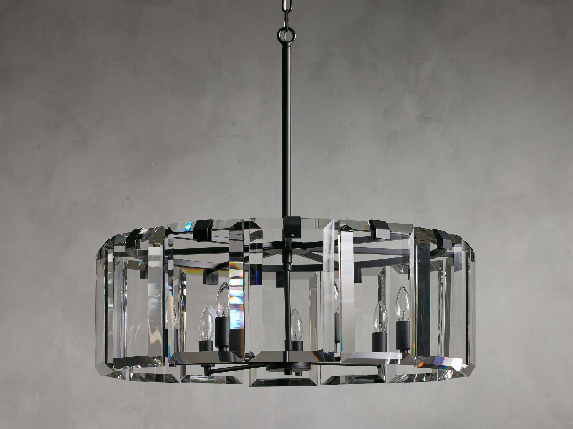 Amaya Crystal Luxe Round Chandelier