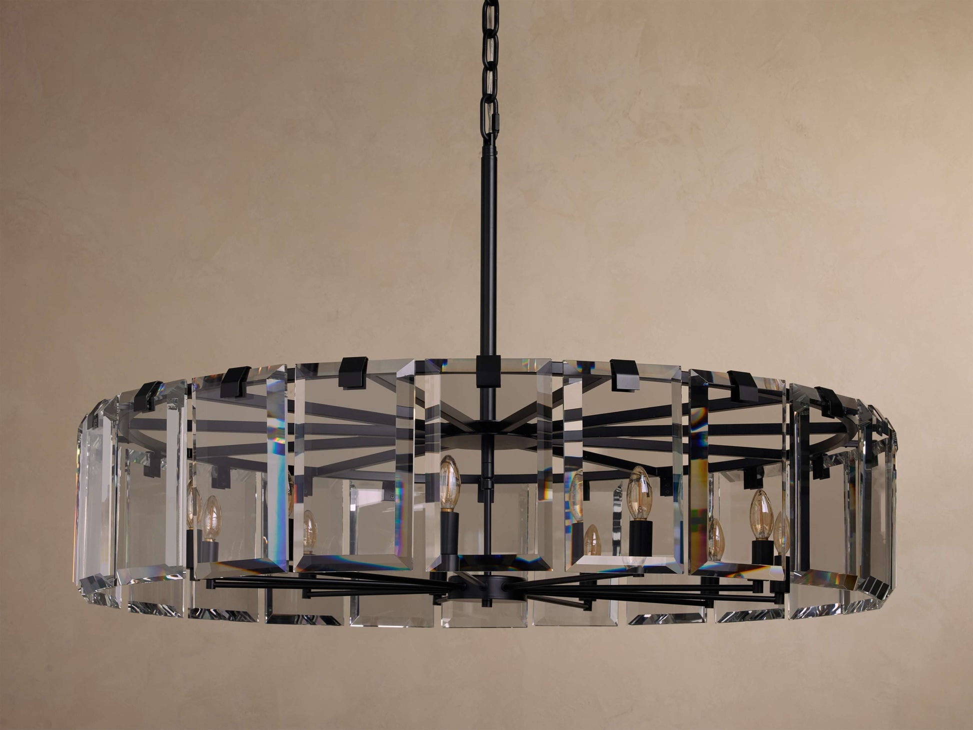 Amaya Crystal Luxe Round Chandelier