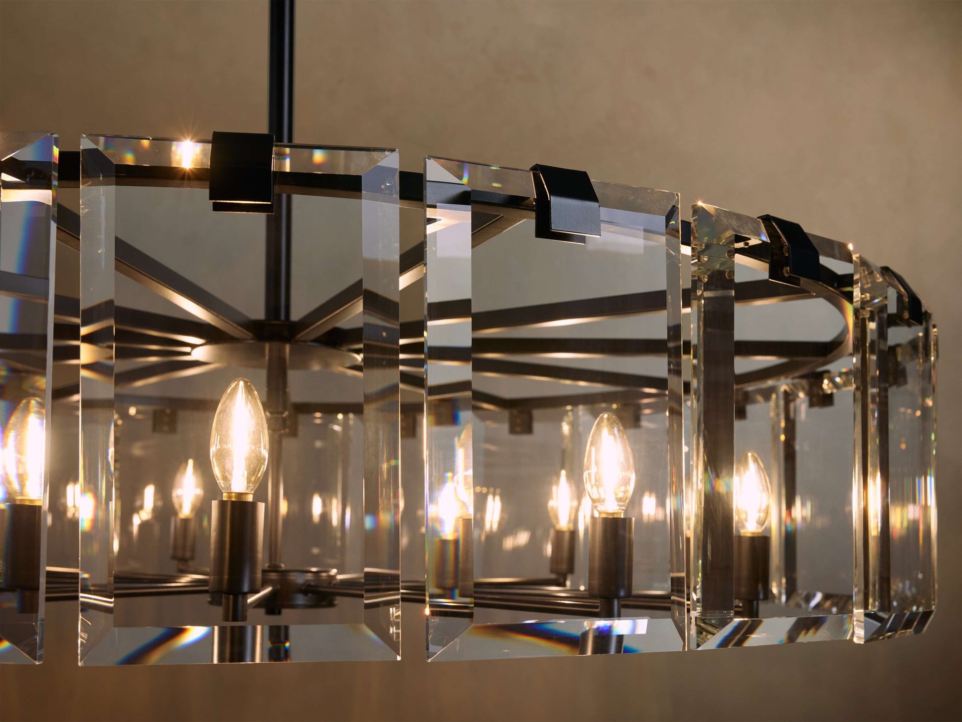 Amaya Crystal Luxe Round Chandelier