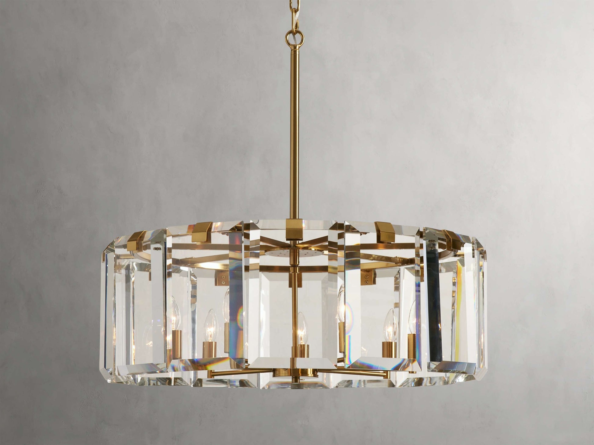 Amaya Crystal Luxe Round Chandelier