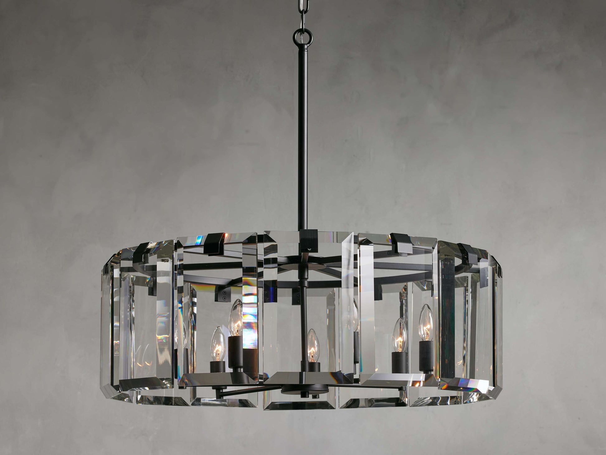 Amaya Crystal Luxe Round Chandelier