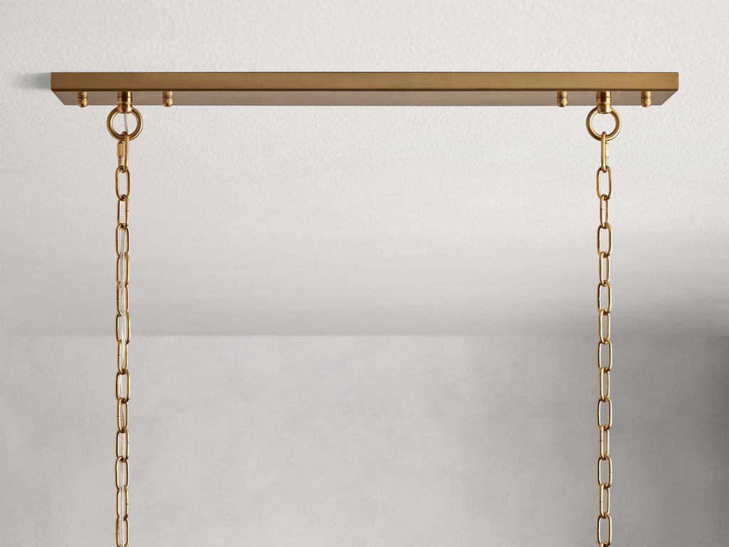 Amaya Crystal Rectangular Chandelier