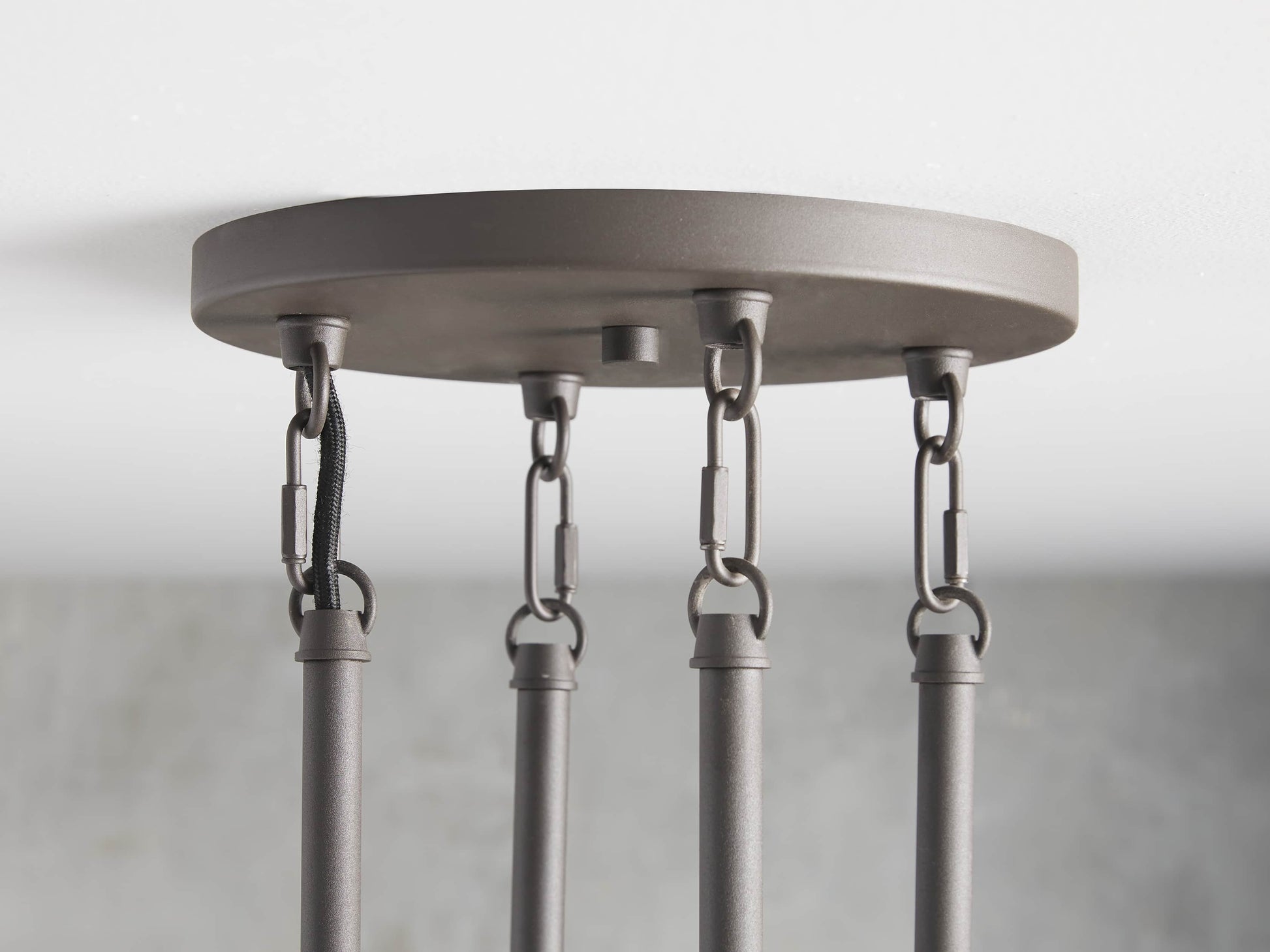 Andreas Fluted Glass Ring Chandelier