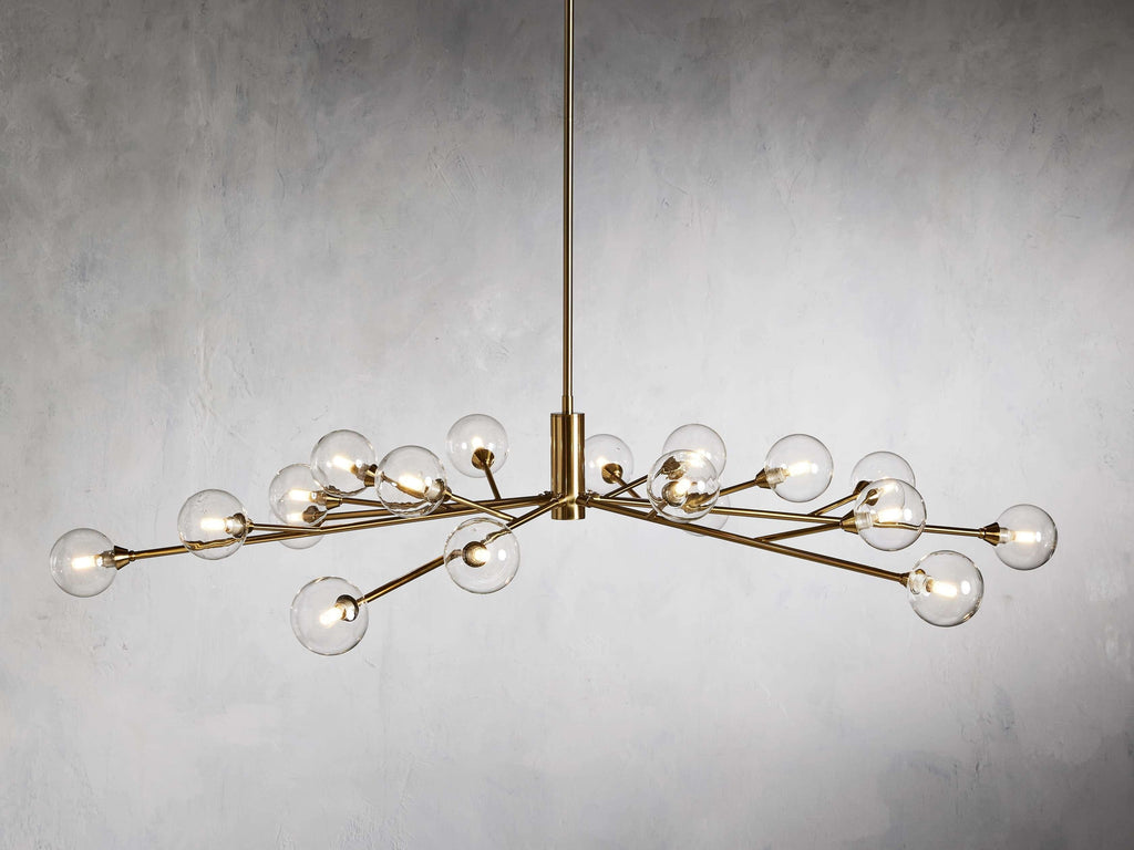 Apollo Mid-Century Starburst Chandelier