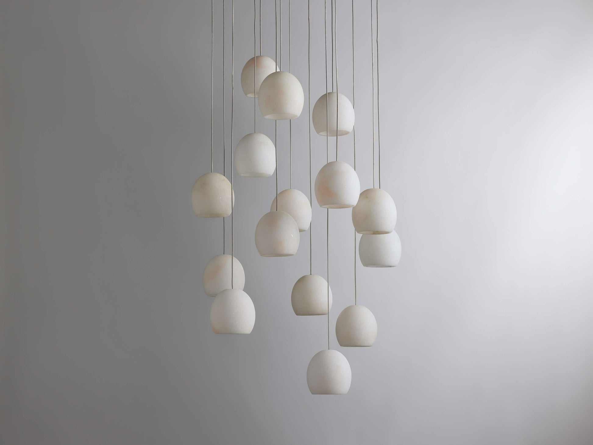 Arica Alabaster Cascade Chandelier