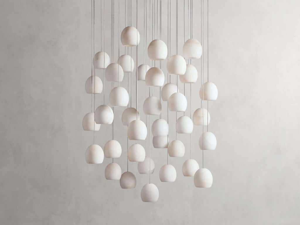 Arica Alabaster Cascade Chandelier