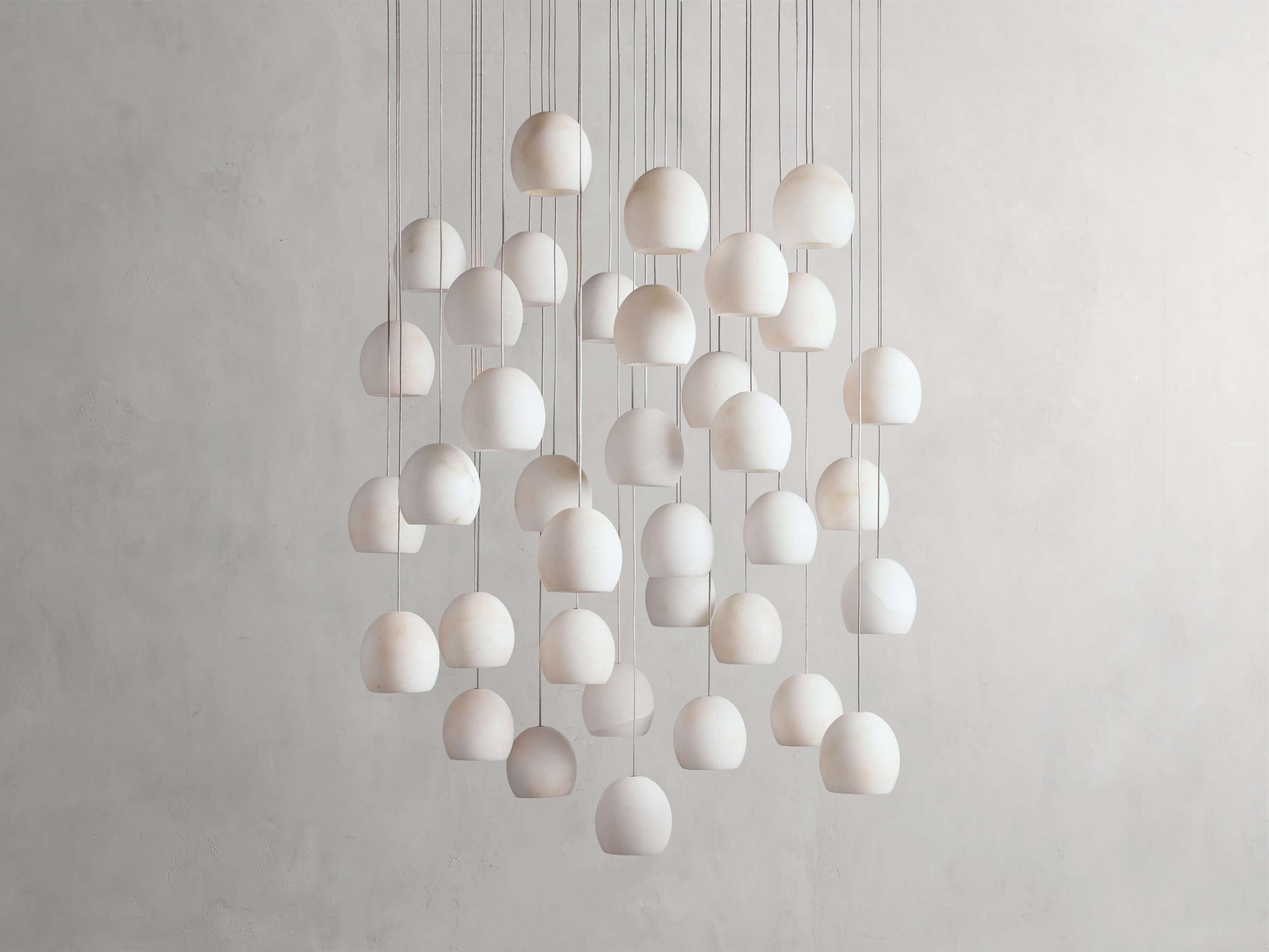 Arica Alabaster Cascade Chandelier