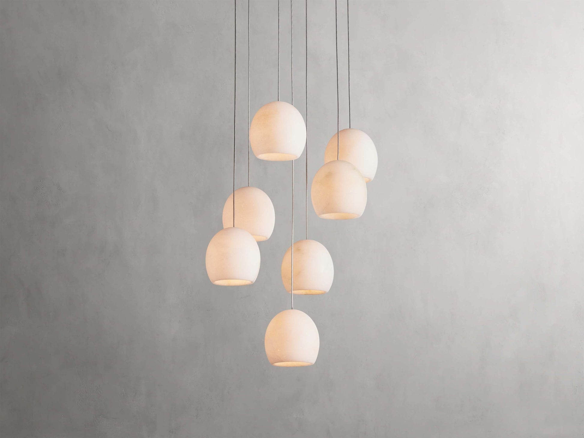 Arica Alabaster Cascade Chandelier
