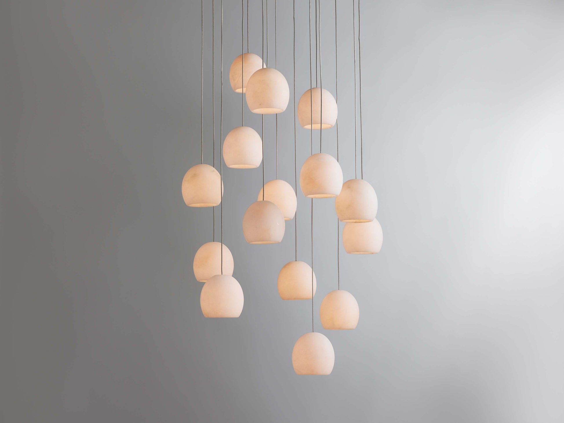 Arica Alabaster Cascade Chandelier