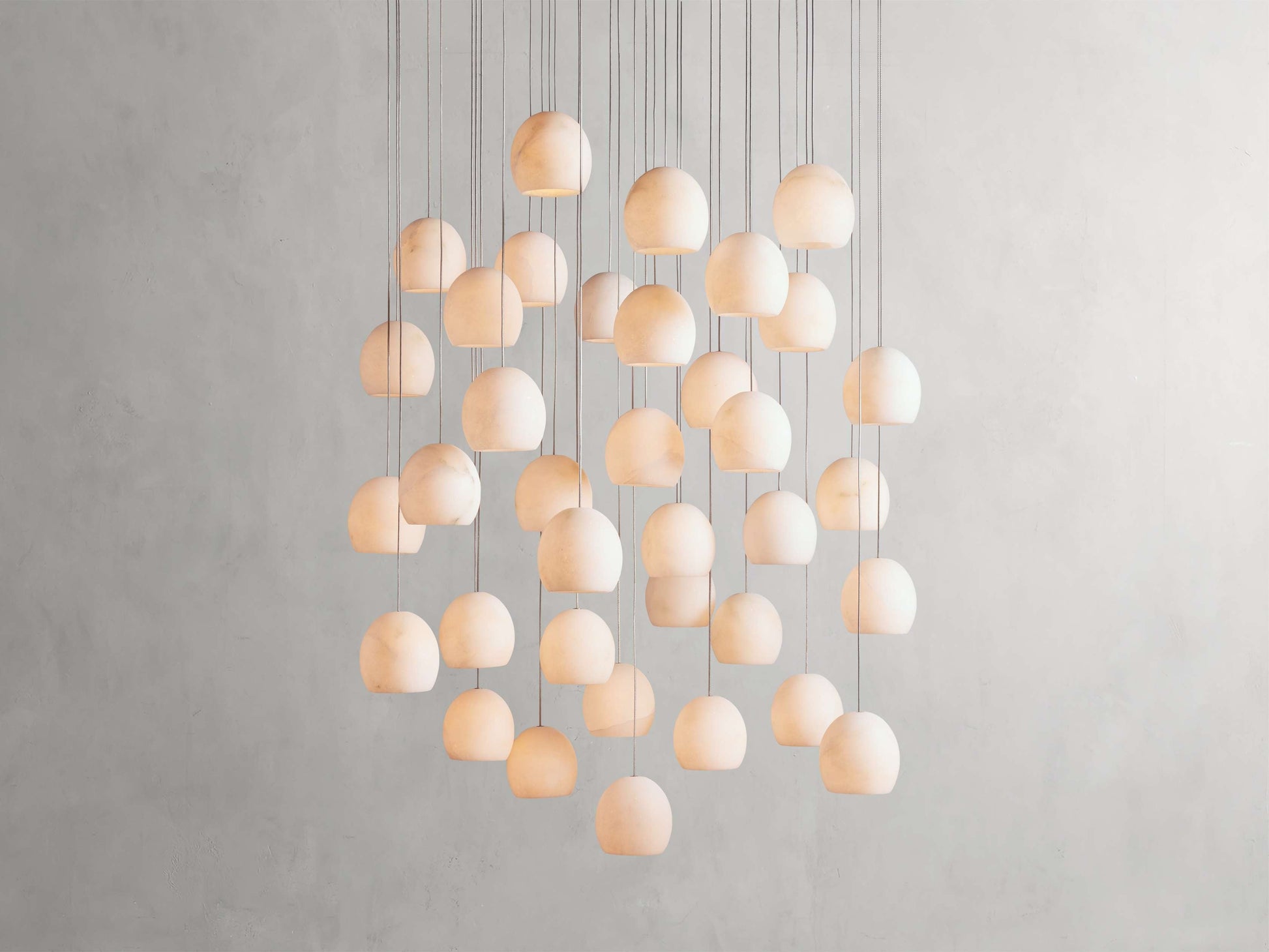 Arica Alabaster Cascade Chandelier