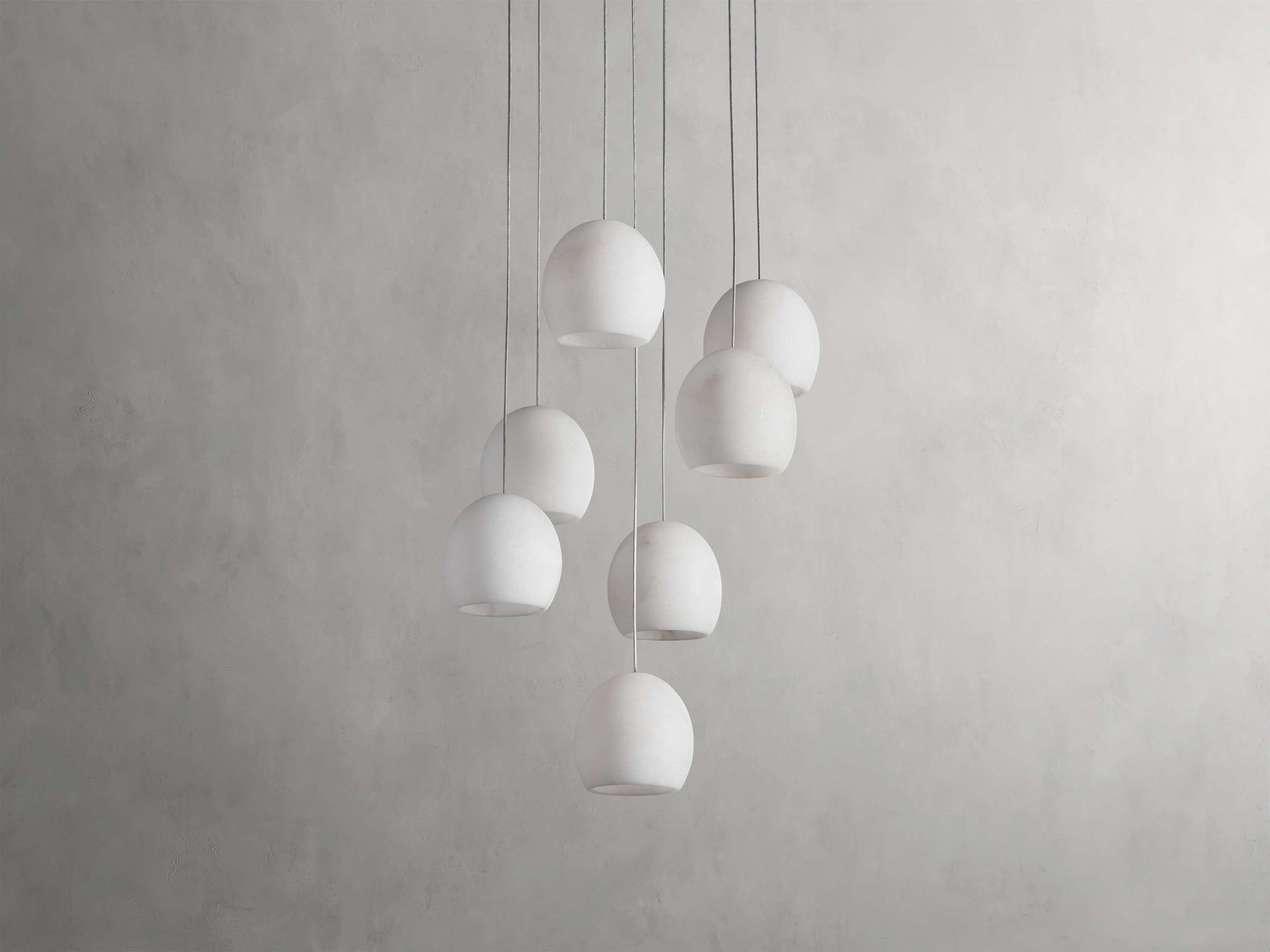 Arica Alabaster Cascade Chandelier
