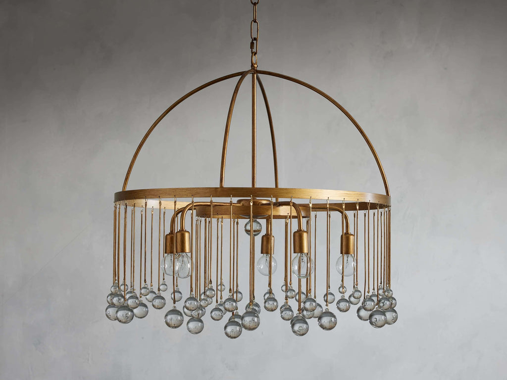 Aubrey Crystal Round Chandelier