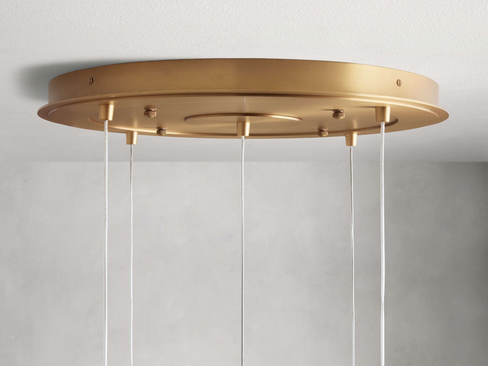 Casen Brass Globe LED Chandelier