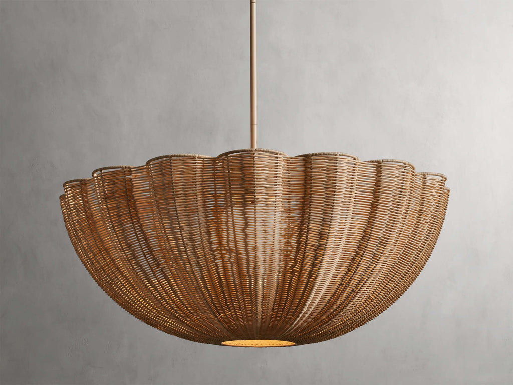 Claire Rattan Globe Statement Pendant