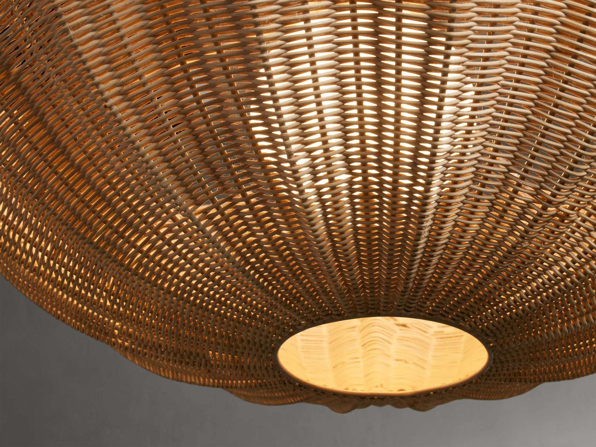 Claire Rattan Globe Statement Pendant