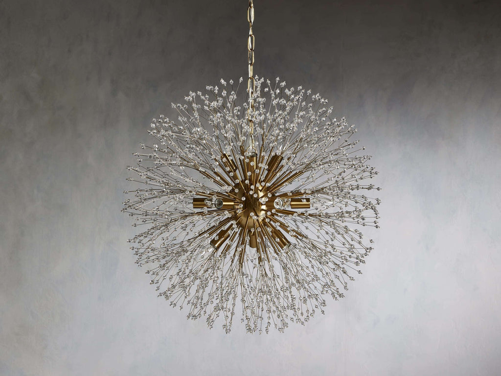 Dandelion Crystal Round Chandelier