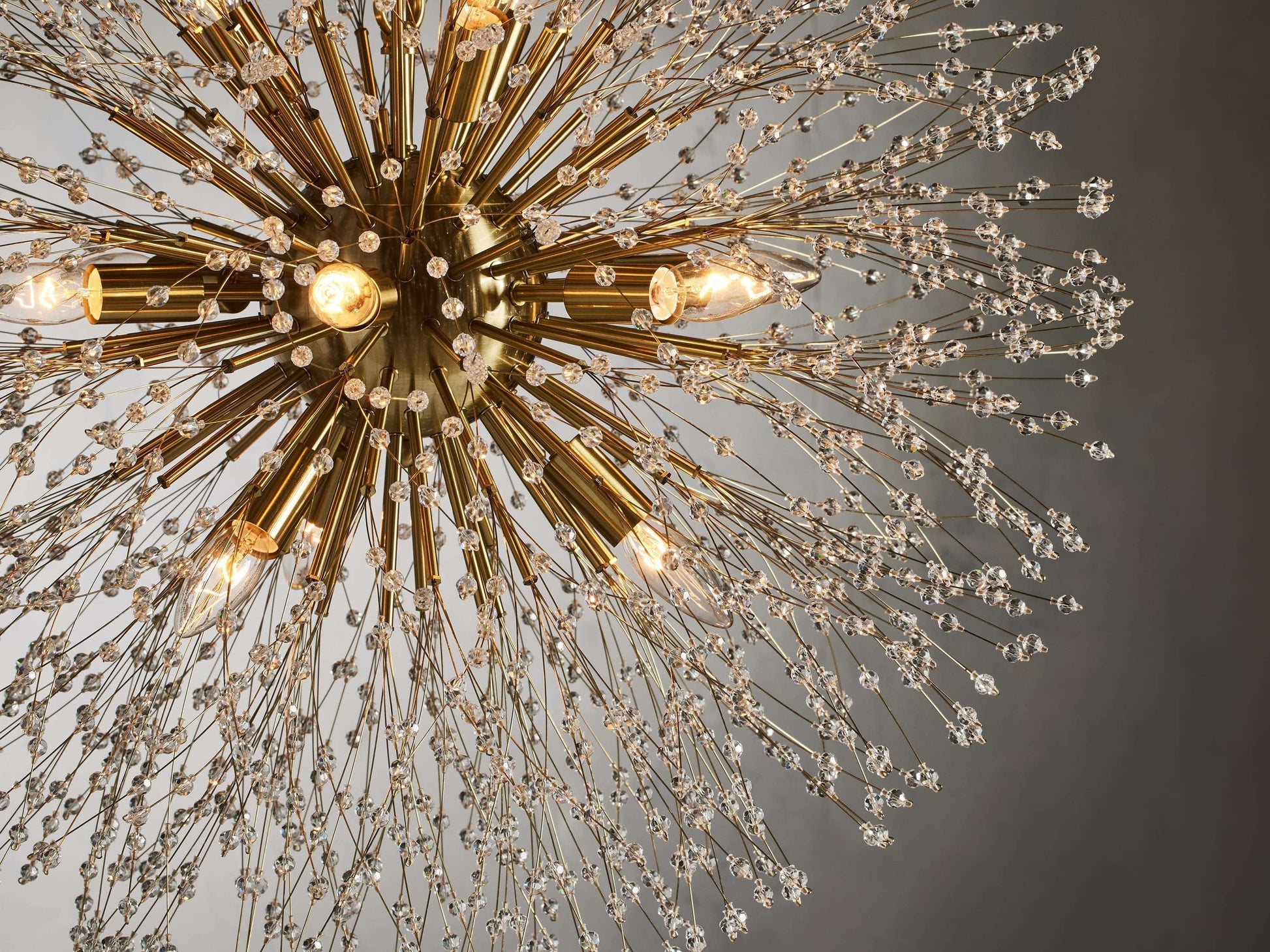 Dandelion Crystal Round Chandelier
