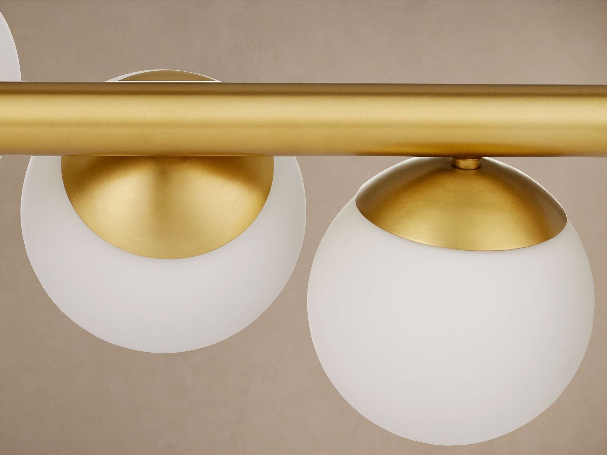 Kinney Brass Globe Linear Chandelier
