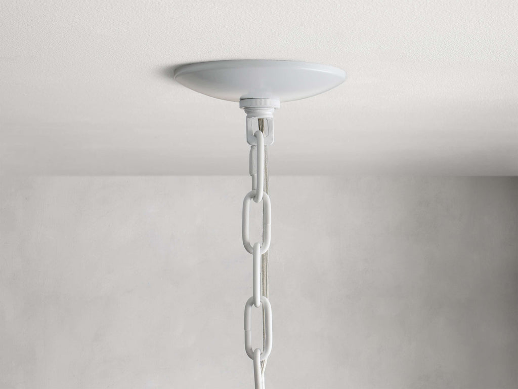 Paloma Woven Rattan Tiered Chandelier