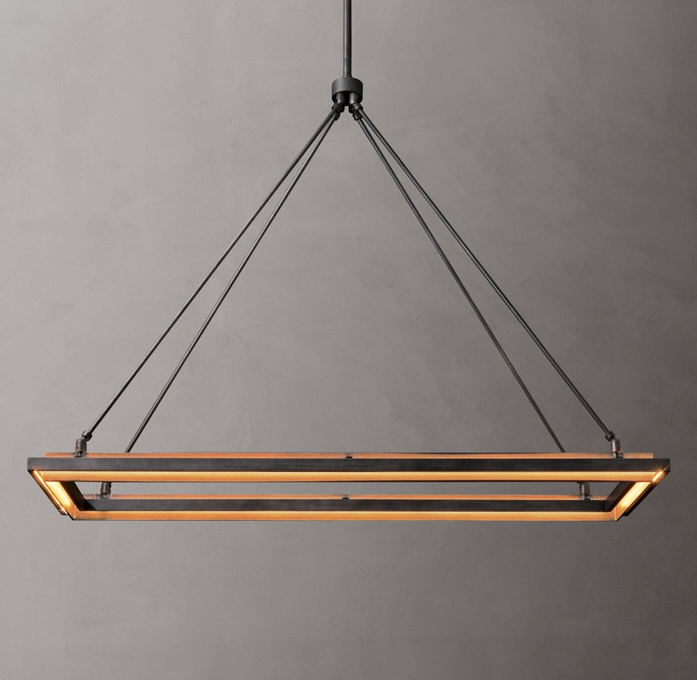 Peralta Rectangular Integrated LED Chandelier