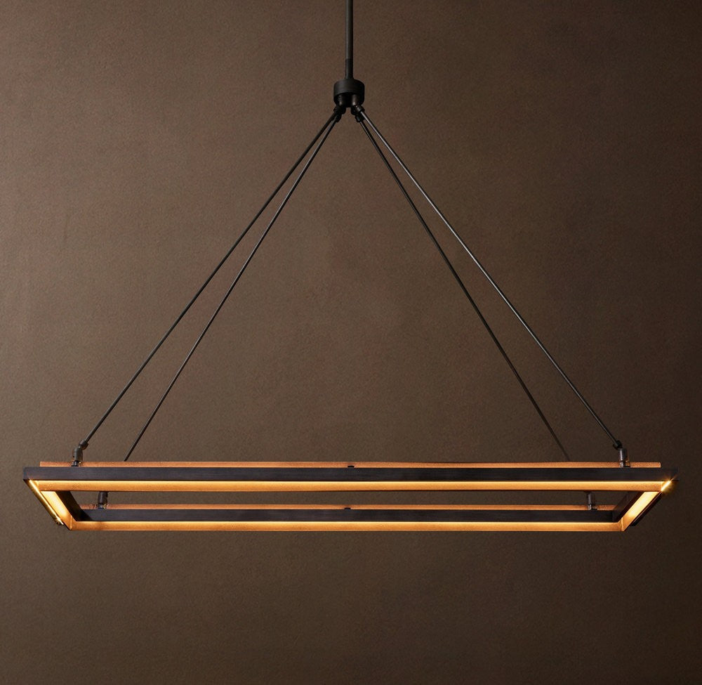 Peralta Rectangular Integrated LED Chandelier