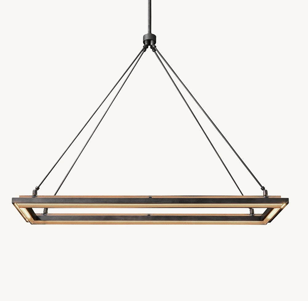 Peralta Rectangular Integrated LED Chandelier