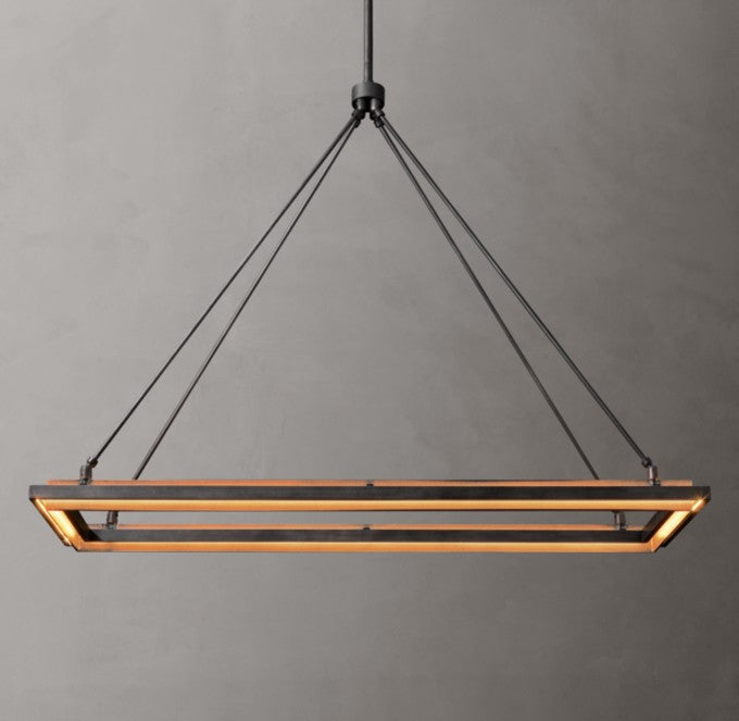 Peralta Rectangular Integrated LED Chandelier