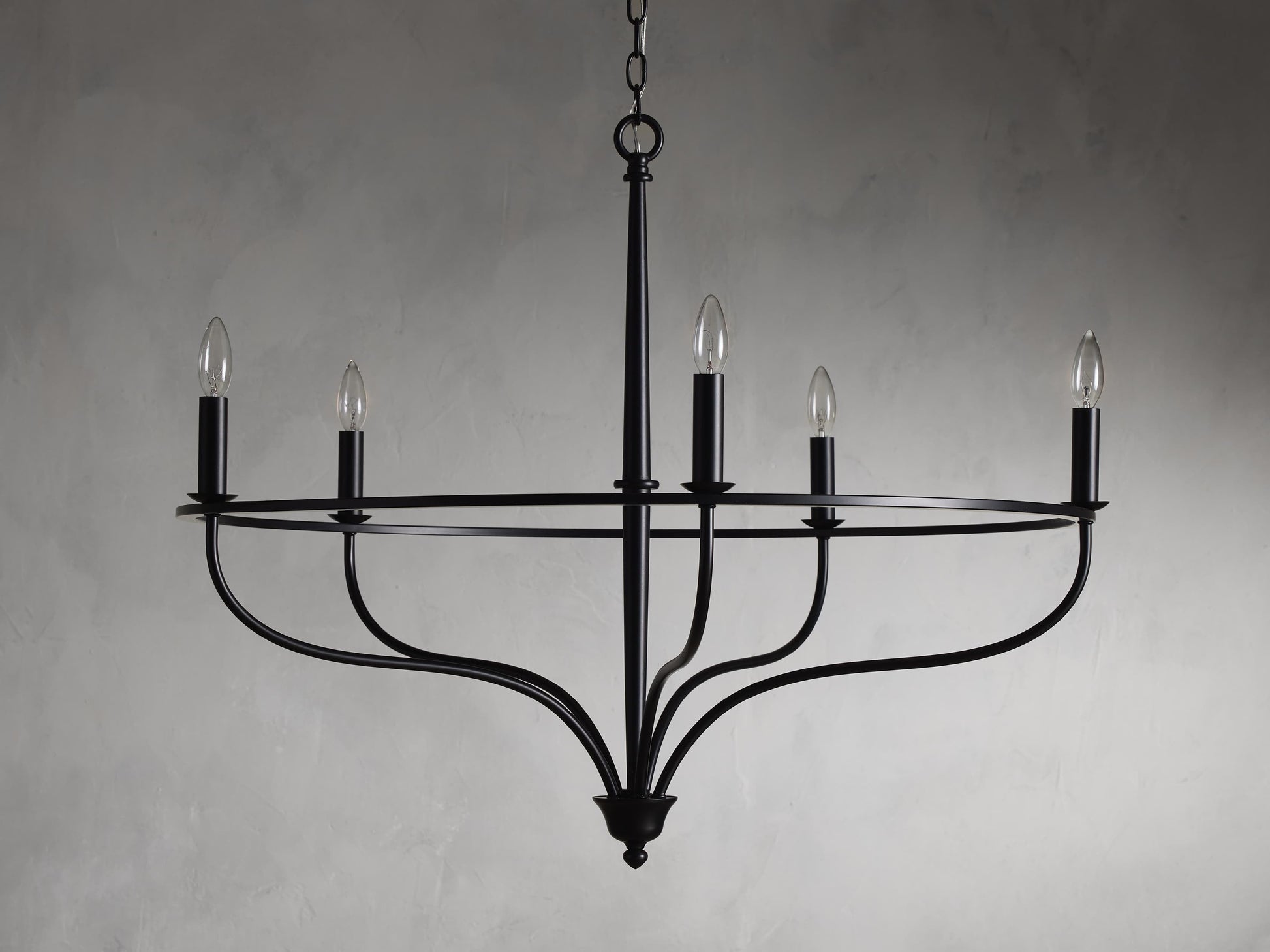 Rosalind Classic Swoop Arm Chandelier