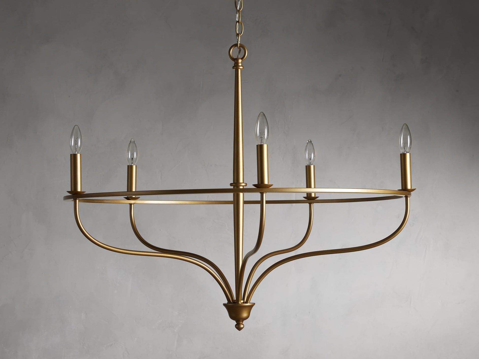 Rosalind Classic Swoop Arm Chandelier